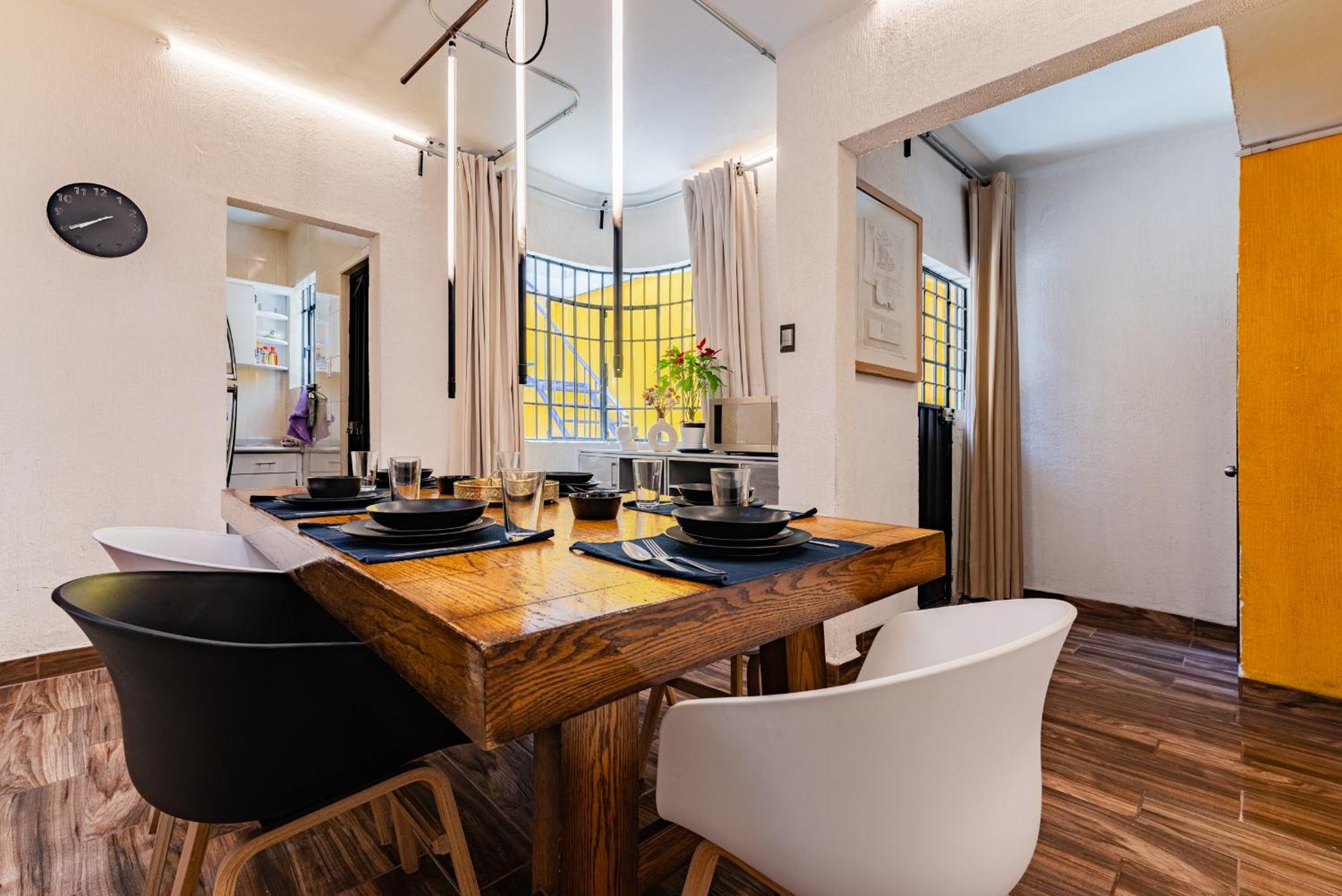 Espaciosa Y Lujosa Casa En La Condesa Con Roof Ferienhaus Mexiko-Stadt