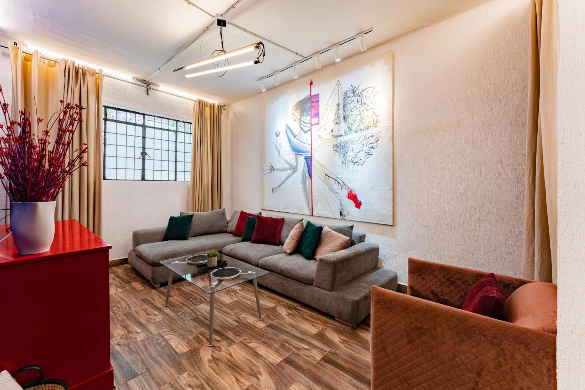Ferienhaus Espaciosa Y Lujosa Casa En La Condesa Con Roof